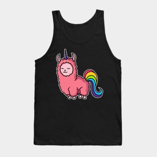 Llamacorn Cute Gift Rainbow Unicorn Llama product Tank Top